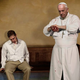Illustration for article titled Pope Francis Beats Confession Out Of Uncooperative Catholic
